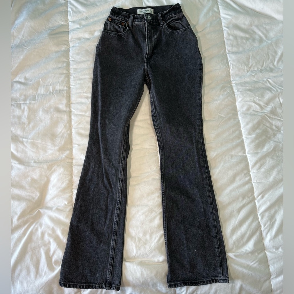 70s Vintage Flare Jeans 23 SHORT
